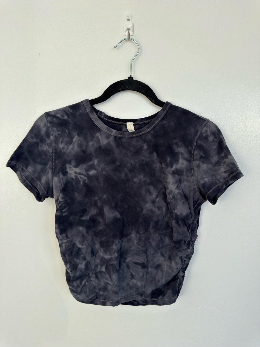 lululemon athletica Women's Tie-Dye Black Gray All it Takes Tee